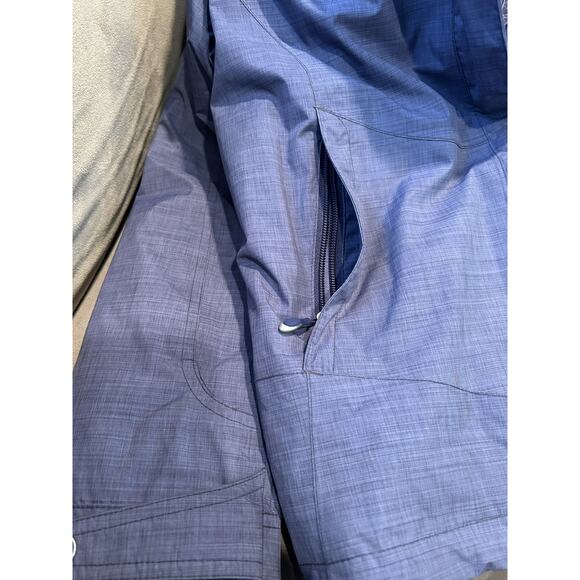 LL Bean Primaloft 3 in 1 System Jacket Hood Blue Ski Rain snowboard coat Size M - Picture 8 of 11